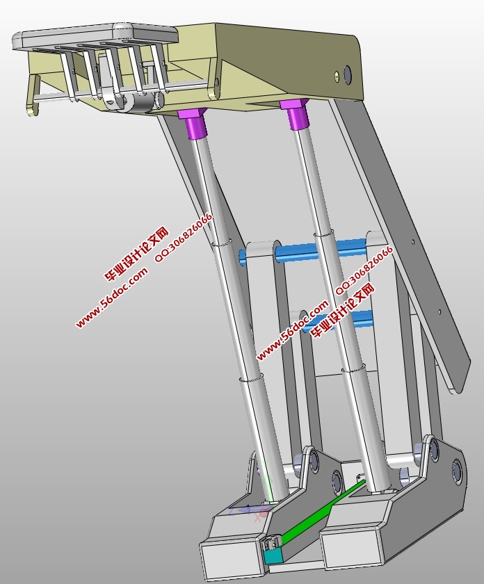 自移式液压支架结构设计(含CAD零件装配图,SolidWorks,IGS三维图)