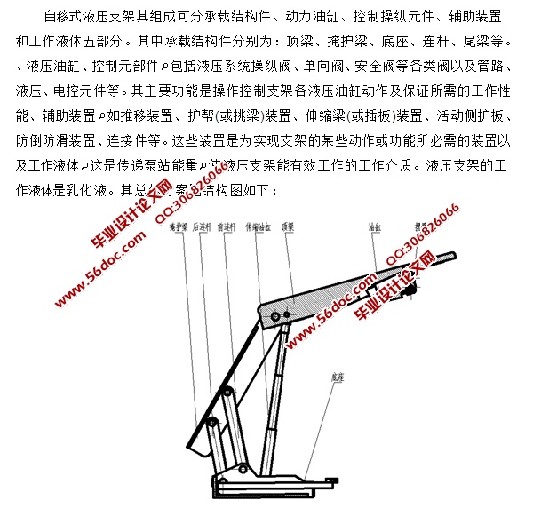 自移式液压支架结构设计(含CAD零件装配图,SolidWorks,IGS三维图)