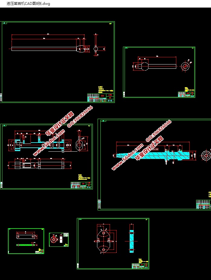 液压凿岩机的设计与分析(含CAD零件装配图,SolidWorks,IGS三维图)