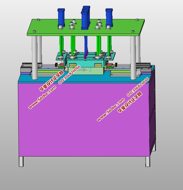 新型散热器叠压机的设计(含CAD零件装配图,SolidWorks三维图)