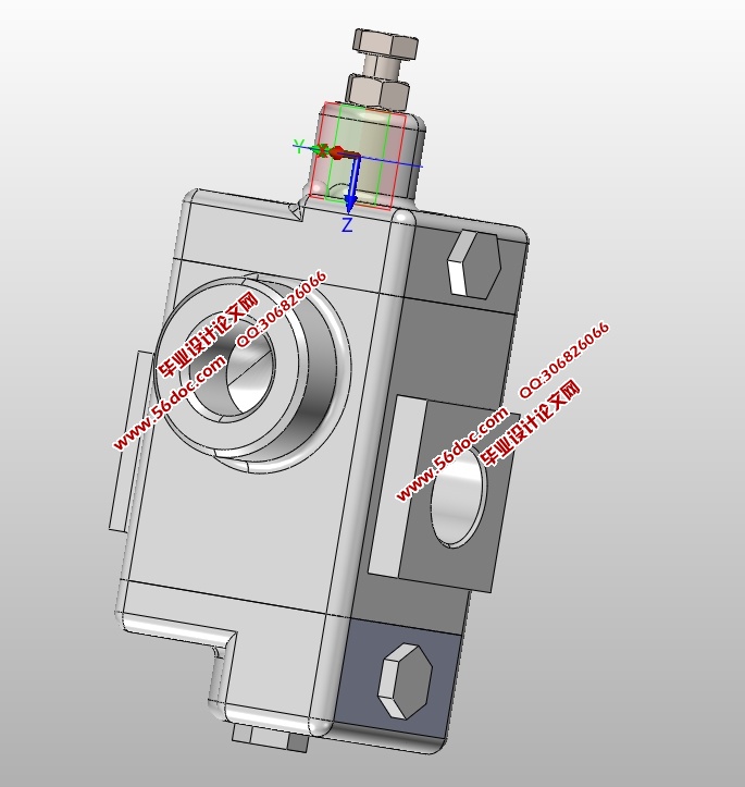顺序阀的设计(含CAD零件装配图,SolidWorks,IGS三维图)