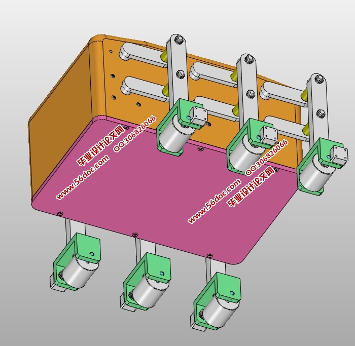 轮足复合式机器人的设计与研究(含CAD零件装配图,SolidWorks三维图)