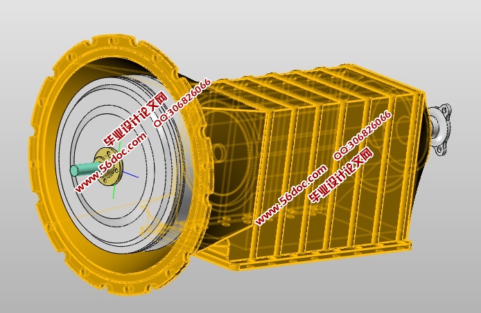 行星齿轮式动力换挡变速箱设计(含CAD零件装配图,SolidWorks三维图)