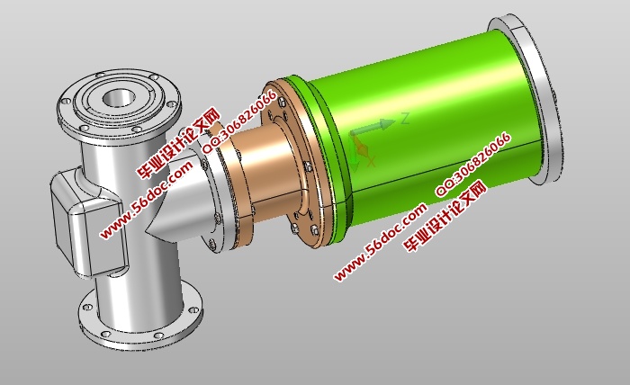 卧式采油树生产主阀的设计(含CAD零件装配图,SolidWorks,IGS三维图)