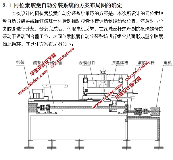 同位素胶囊自动分装系统的设计(含CAD图,SolidWorks,IGS三维图)