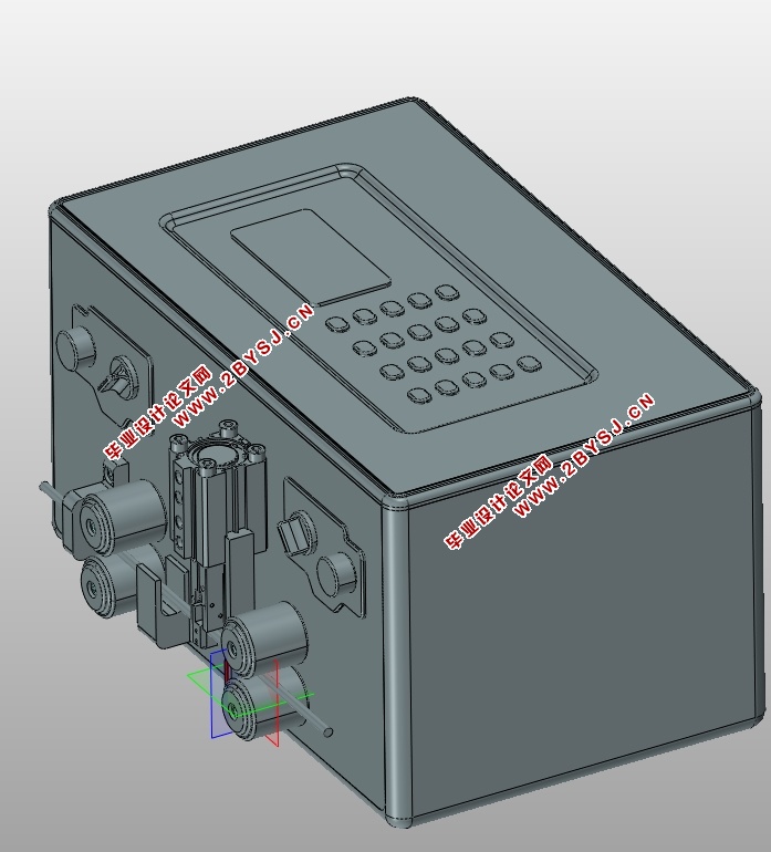 电脑自动剥线机总体设计(含CAD零件图装配图,SolidWorks三维图)