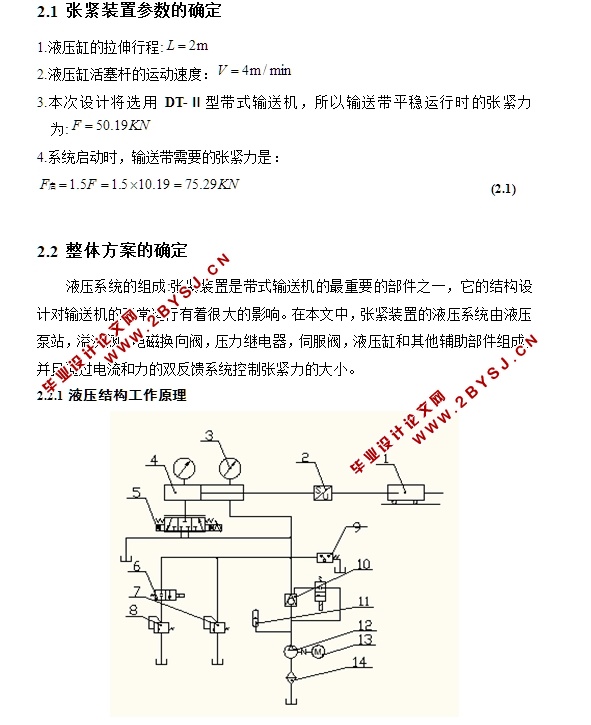 带式输送机自动张紧装置设计(含CAD零件图装配图)