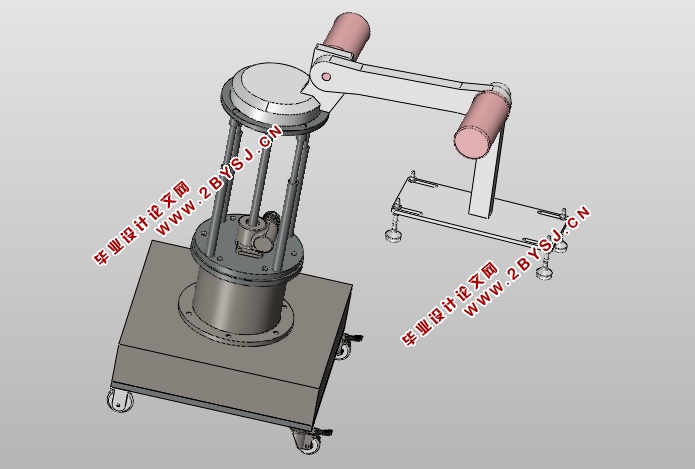 平板搬运机械手设计(含CAD零件图装配图,SolidWorks三维图)