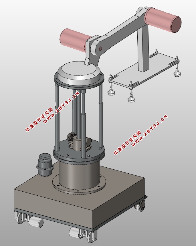 平板搬运机械手设计(含CAD零件图装配图,SolidWorks三维图)