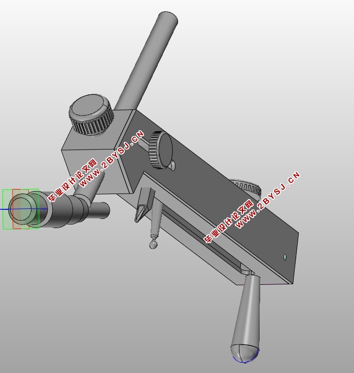 孔内键槽对称度检测装置的检具设计(含CAD零件装配图,SolidWorks三维图)
