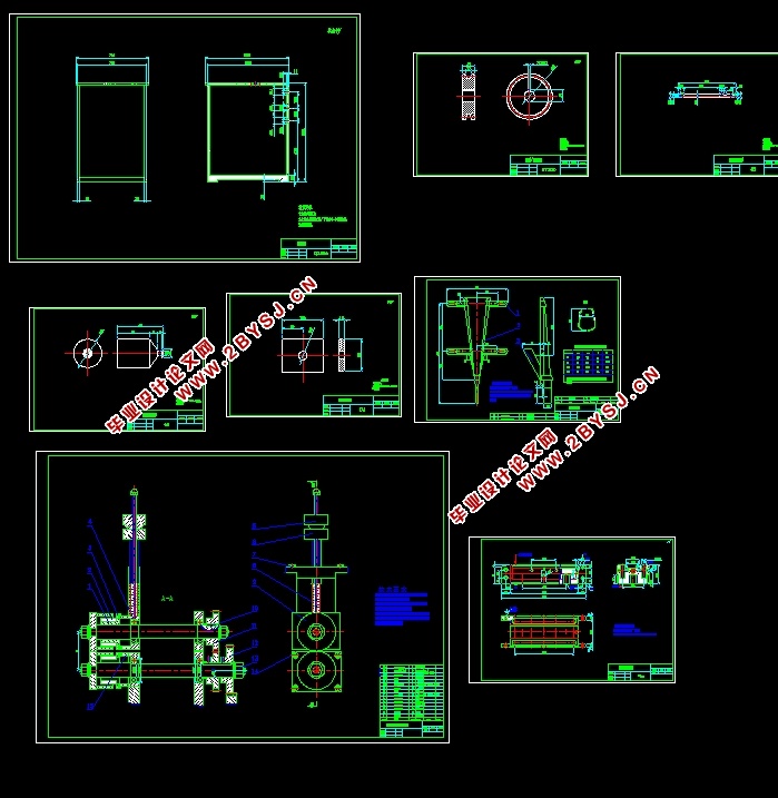 液体自动包装机机构设计及传动部件设计(含CAD图,SolidWorks三维图)