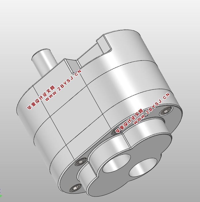 外啮合齿轮泵的设计(含CAD零件装配图,STEP,SolidWorks三维图)