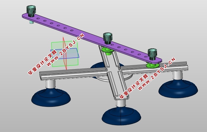 椭圆规的设计与制造(含CAD零件装配图,SolidWorks三维图)