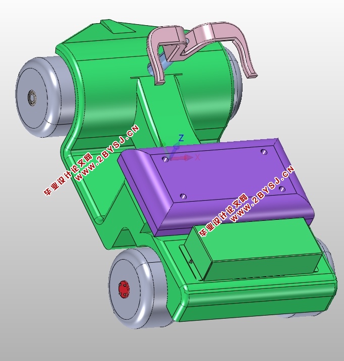 风光互补沙滩车创意设计(含CAD零件装配图,SolidWorks三维图)
