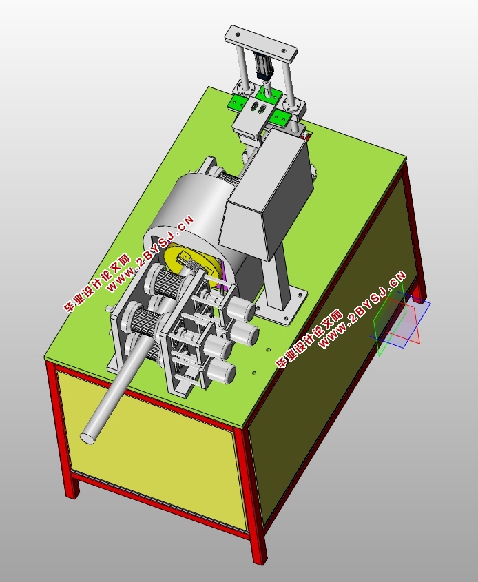甘蔗自动剥皮切断机的设计(含CAD零件装配图,SolidWorks三维图)