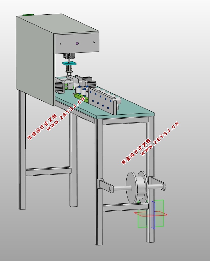 电线加工自动系统设计(含CAD零件装配图,SolidWorks三维图)