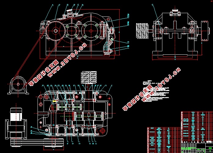 YK3180滚齿机传动机构设计(含CAD图,SolidWorks三维图)