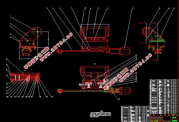 DL32M斜床身数控机床尾座结构设计(含CAD零件装配图,SolidWorks三维图)