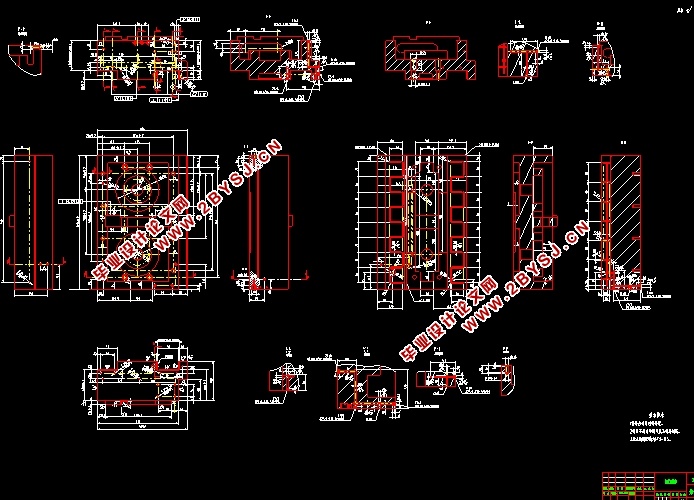 DL32M斜床身数控机床尾座结构设计(含CAD零件装配图,SolidWorks三维图)