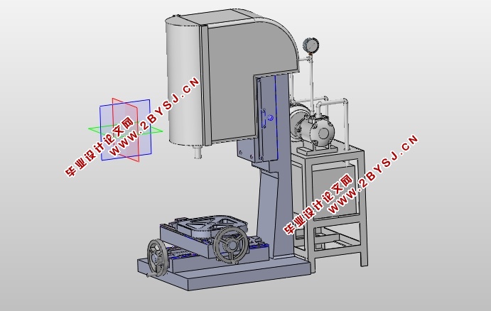 简易插床及液压系统设计(含CAD零件装配图,SolidWorks三维图)