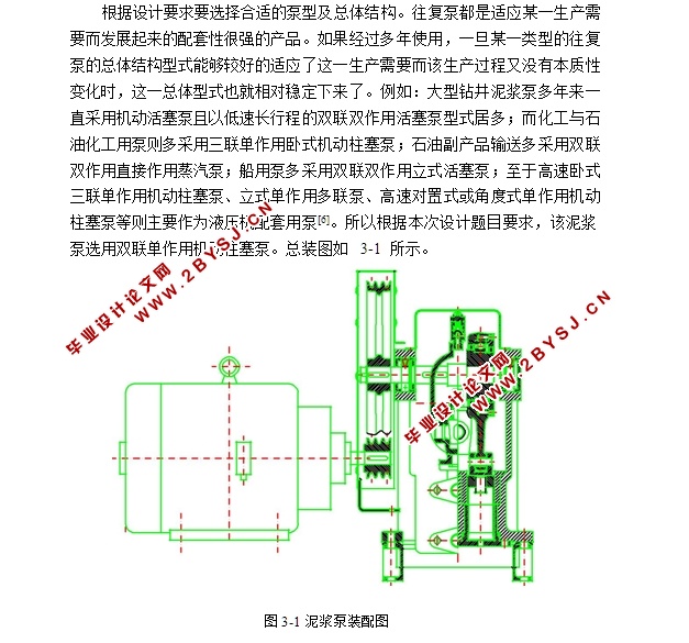 泥浆泵结构设计(含CAD零件装配图)