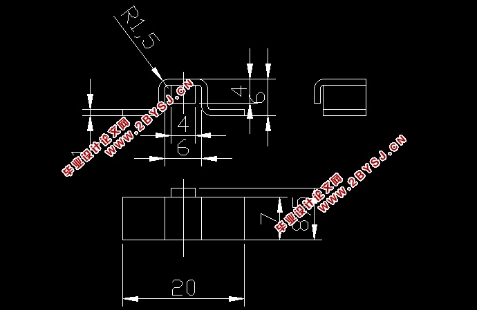 感温卡冲压成形工艺及模具设计(含CAD零件装配图,工艺卡)
