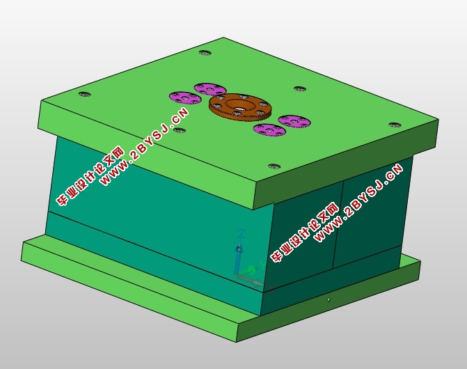 提篮注塑模的设计(含CAD零件装配图,SolidWorks三维图)