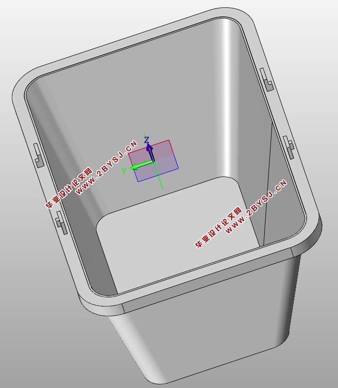 提篮注塑模的设计(含CAD零件装配图,SolidWorks三维图)