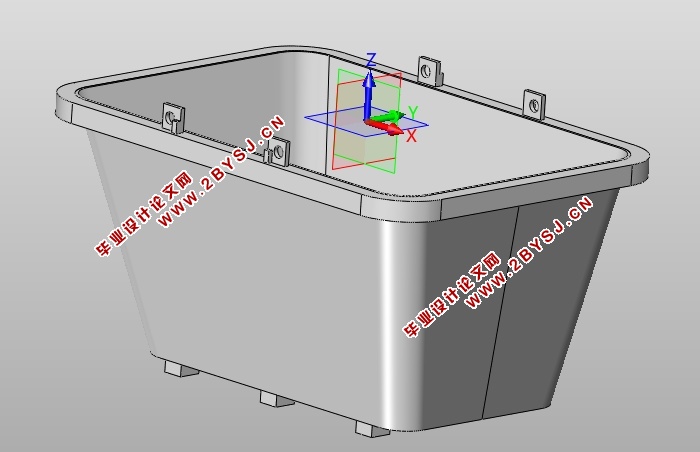 提篮注塑模的设计(含CAD零件装配图,SolidWorks三维图)