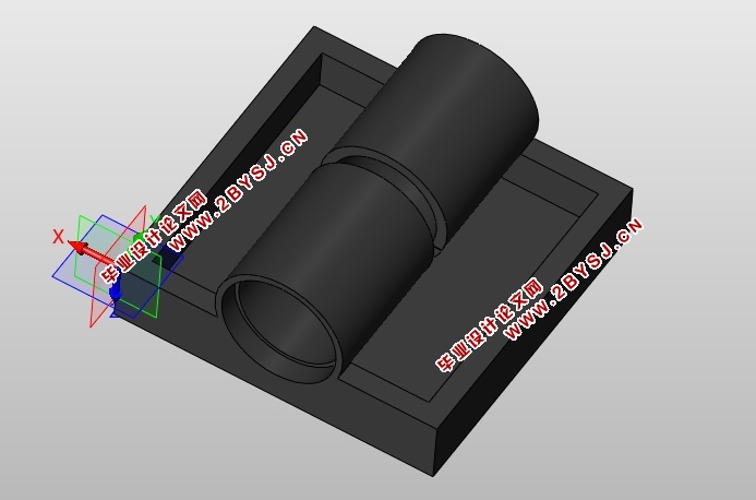 机器人腰部零件注塑模设计(含CAD零件图装配图,PROE,STEP,SolidWorks三维建模)