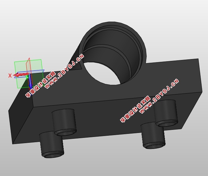 机器人腰部零件注塑模设计(含CAD零件图装配图,PROE,STEP,SolidWorks三维建模)