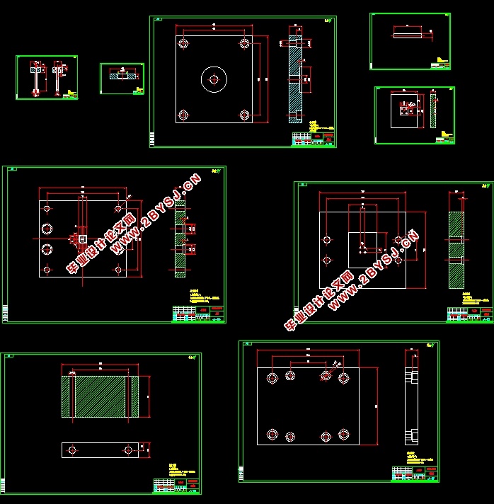 机器人腰部零件注塑模设计(含CAD零件图装配图,PROE,STEP,SolidWorks三维建模)