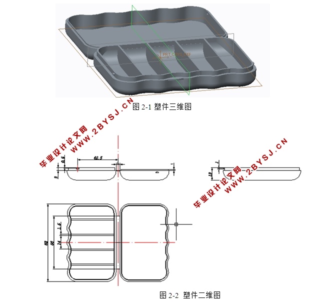 安耳悠耳塞盒注塑模具设计(含CAD零件装配图)