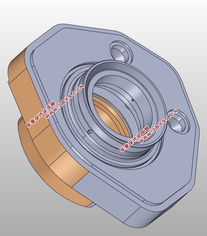 后端盖零件编程及夹具设计(含CAD图,IGS,SolidWorks三维图,工艺工序卡)