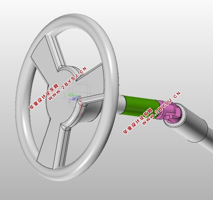 华晨宝马齿轮齿条转向器的设计(含CAD图,SolidWorks三维图)