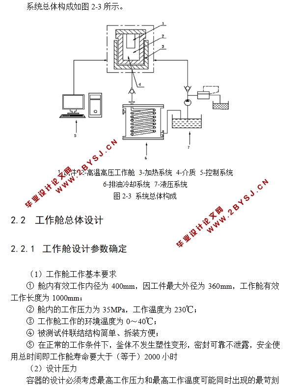 高温高压下检测浮体的装置的结构设计(含CAD图)