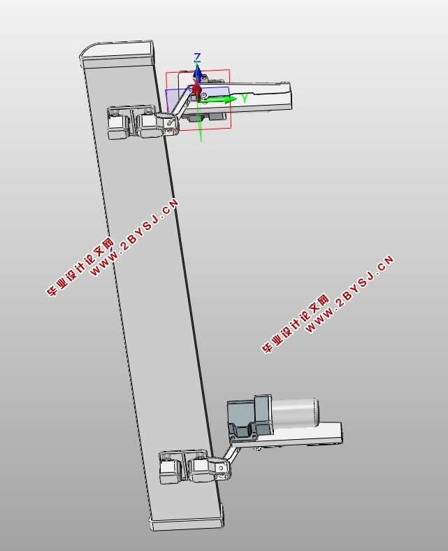越野汽车伸缩踏板设计(含CAD零件图装配图,SolidWorks三维图)
