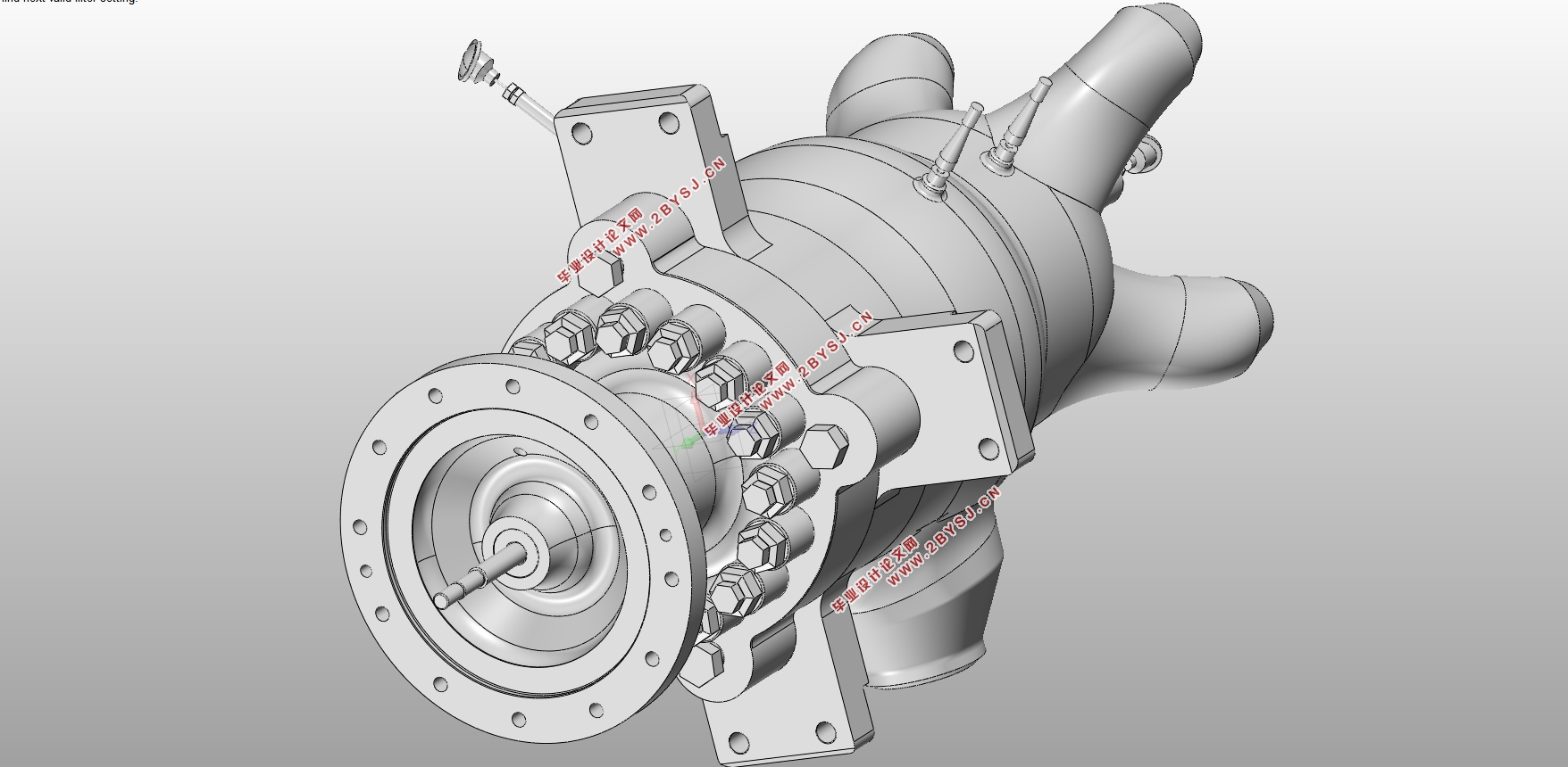 抽汽凝汽式汽轮机主汽阀结构及加工工艺设计(含CAD图,SolidWorks三维图)
