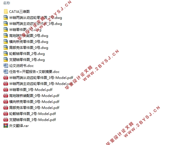 农用植保机械高地隙桥设计(含CAD零件图装配图,CATIA三维图)