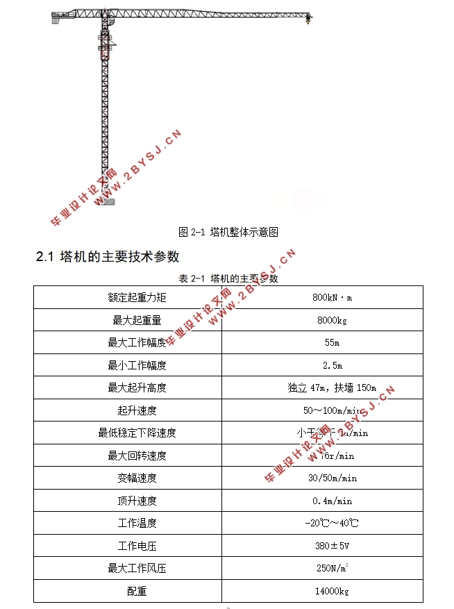 800kN•m塔式起重机架体及基础设计(含CAD图,PROE三维图)