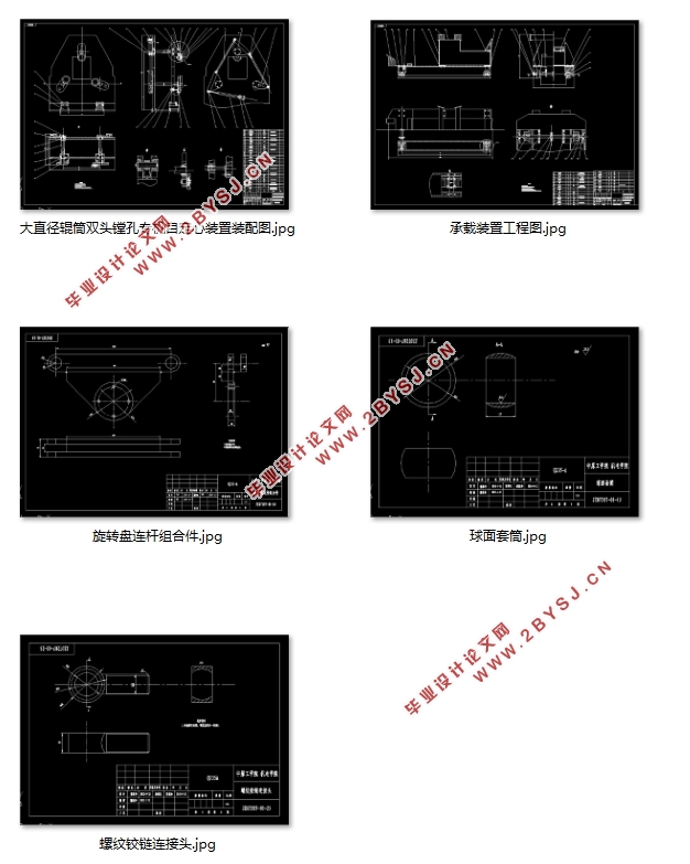 大直径辊筒双头镗孔专机承载装置及自定心装置的设计(含CAD零件图装配图)