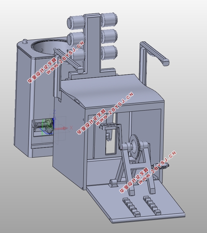多功能呢健身洗衣机的设计(含CAD图,SolidWorks三维图)
