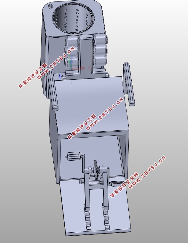 多功能呢健身洗衣机的设计(含CAD图,SolidWorks三维图)