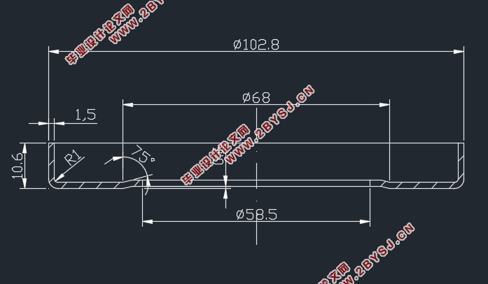 油封骨架冲压工艺与模具设计(两套模具)(含CAD零件图装配图)