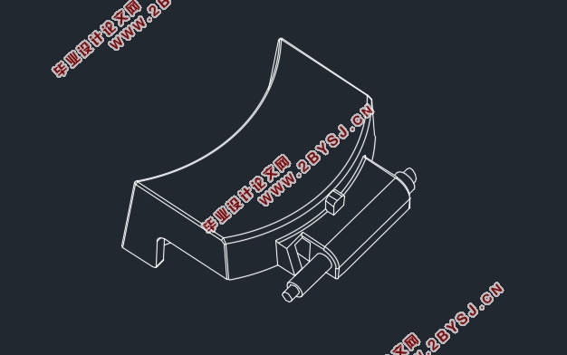 汽车塑料扣手成型工艺分析与模具设计(含CAD零件图装配图)
