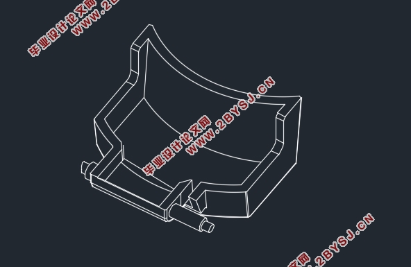 汽车塑料扣手成型工艺分析与模具设计(含CAD零件图装配图)