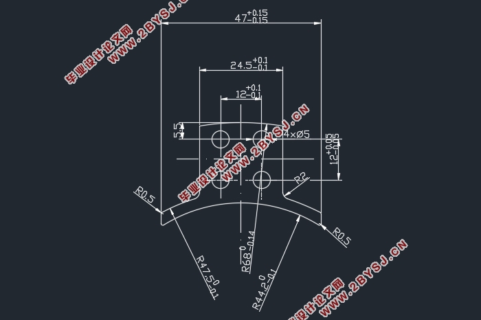 电机主极端板冲压模具设计与制造(含CAD零件图装配图)
