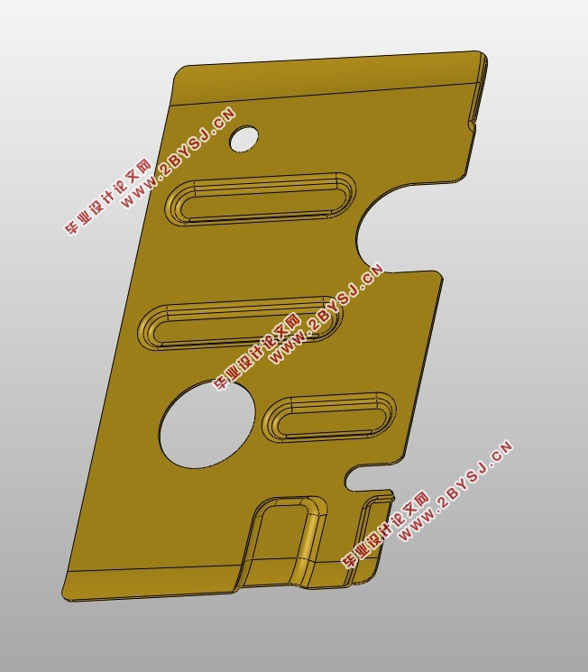 汽车车身覆盖件冲压成形工艺分析及模具设计(含SolidWorks三维图)