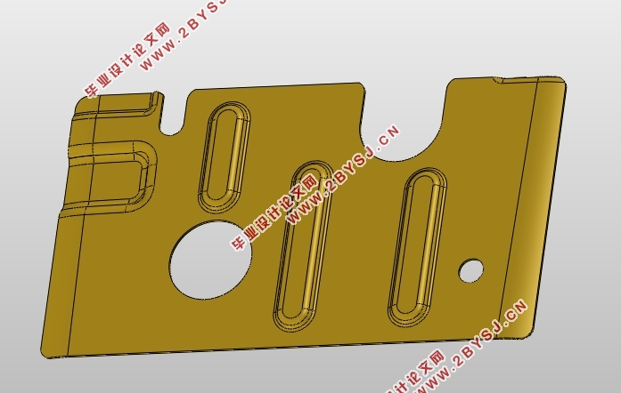 汽车车身覆盖件冲压成形工艺分析及模具设计(含SolidWorks三维图)