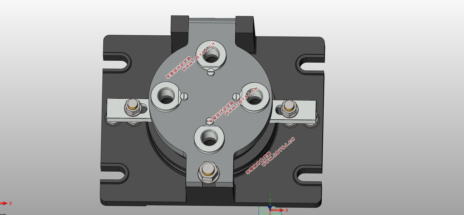 法兰盘钻孔夹具设计(含CAD零件夹具装配图,SolidWorks三维图)